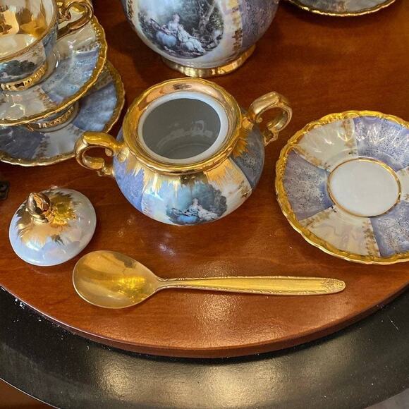 Bavaria R Vintage 24k Tea Set (27 Pcs) - Picture 3 of 7